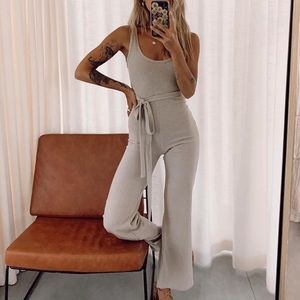 PRINCESS POLLY RIB KNIT CALLIE JUMPSUIT